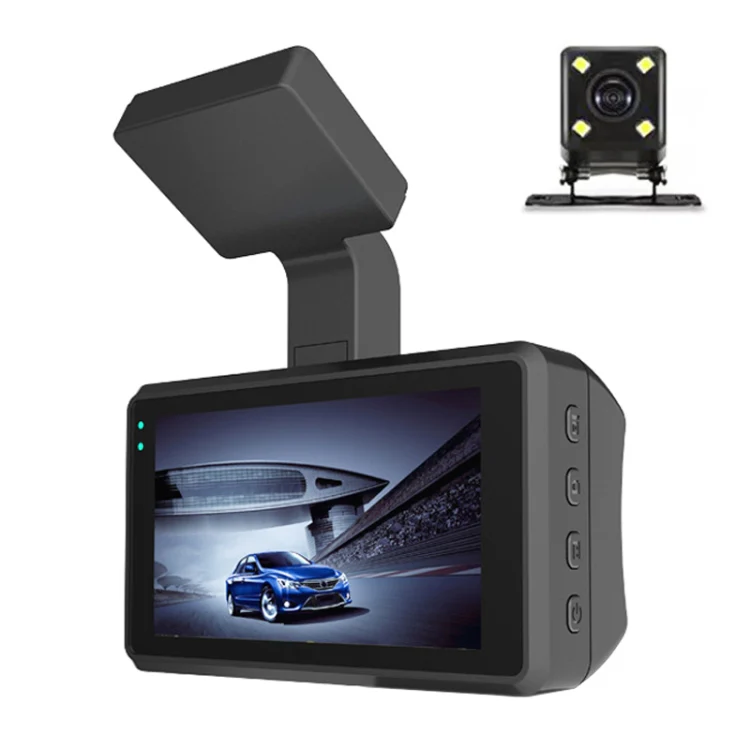 Front and Rear Dual Camera HD InfraredNight Vision Car Dash Cam Driving Recorder - Image 2
