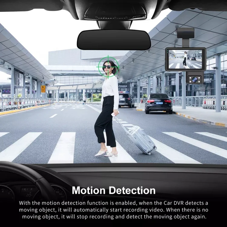 Front and Rear Dual Camera HD InfraredNight Vision Car Dash Cam Driving Recorder - Image 7