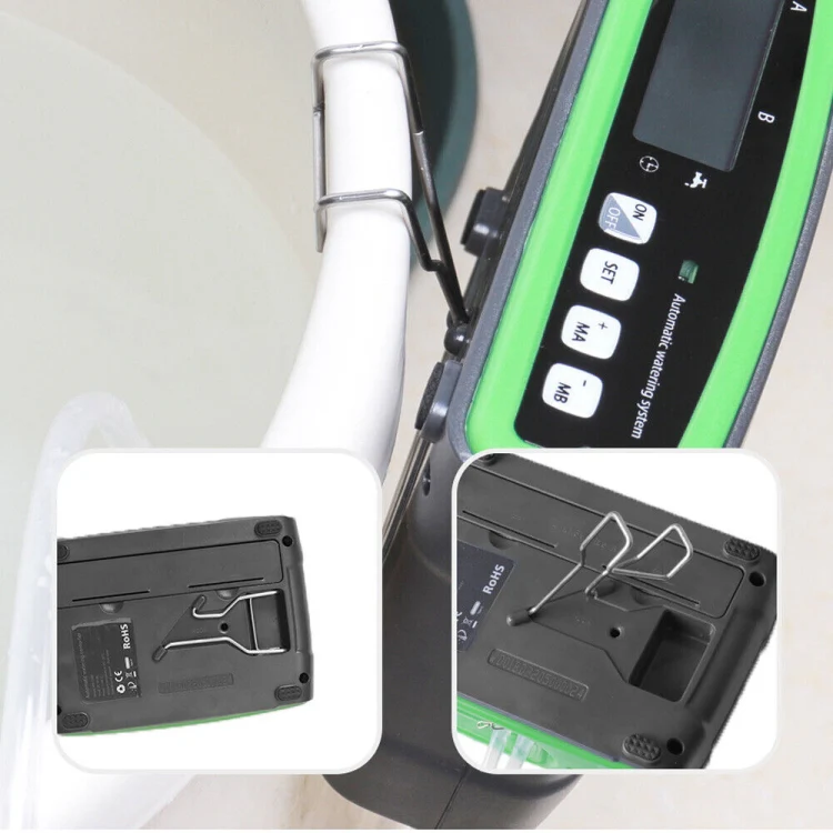 FT-C68 Dual Pump Smart Automatic Watering Device Potted Watering Garden Balcony Drip Irrigation Spraying System(Green) - Image 4