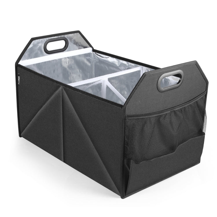 FunAdd Foldable Storage Fresh Box Vehicle Trunk Organizer Bag Transportation Fresh-keeping Box (Black) - Image 3