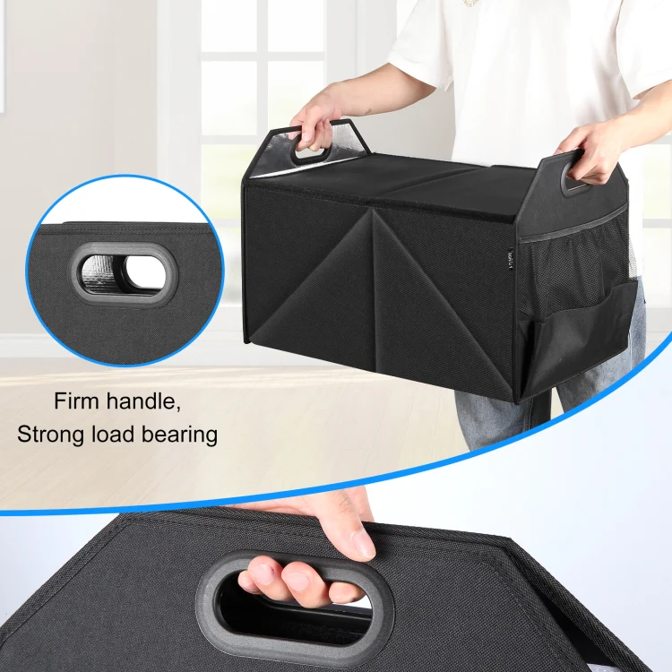 FunAdd Foldable Storage Fresh Box Vehicle Trunk Organizer Bag Transportation Fresh-keeping Box (Black) - Image 5