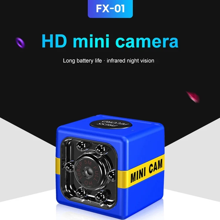 FX01 1080P Outdoor Sport HD Aerial DV Camera(Black) - Image 5
