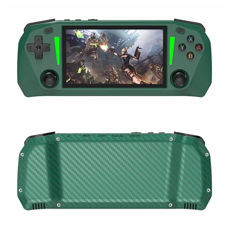G33 4.3-inch IPS OLED Handheld Game Console Supports Two-Player Battles, External TF card:64G(Green) - Image 2