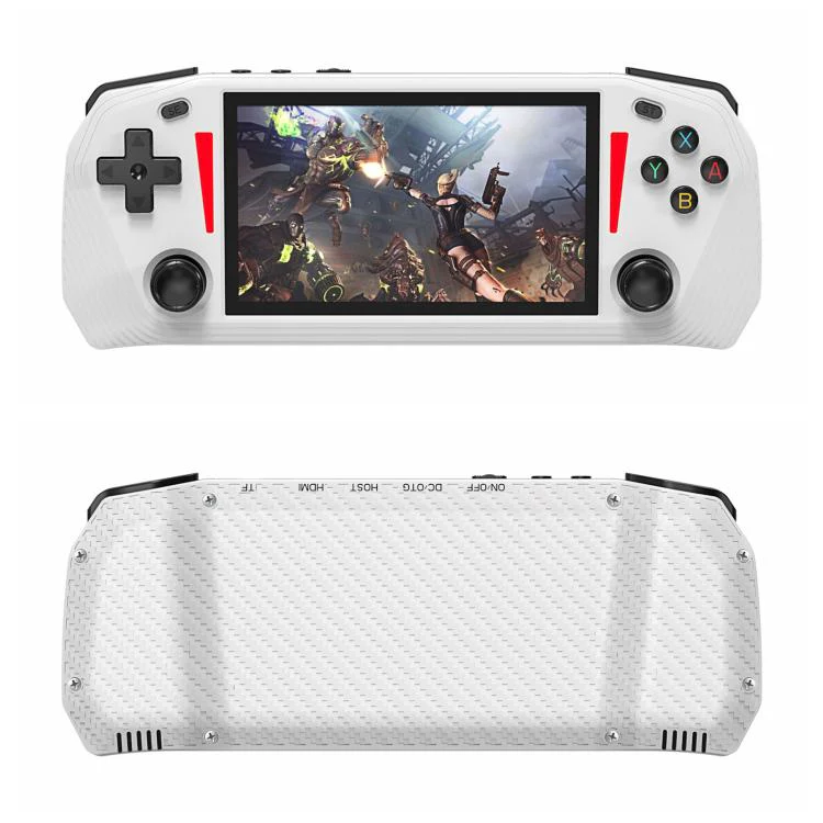 G33 4.3-inch IPS OLED Handheld Game Console Supports Two-Player Battles, External TF card:64G(White) - Image 2