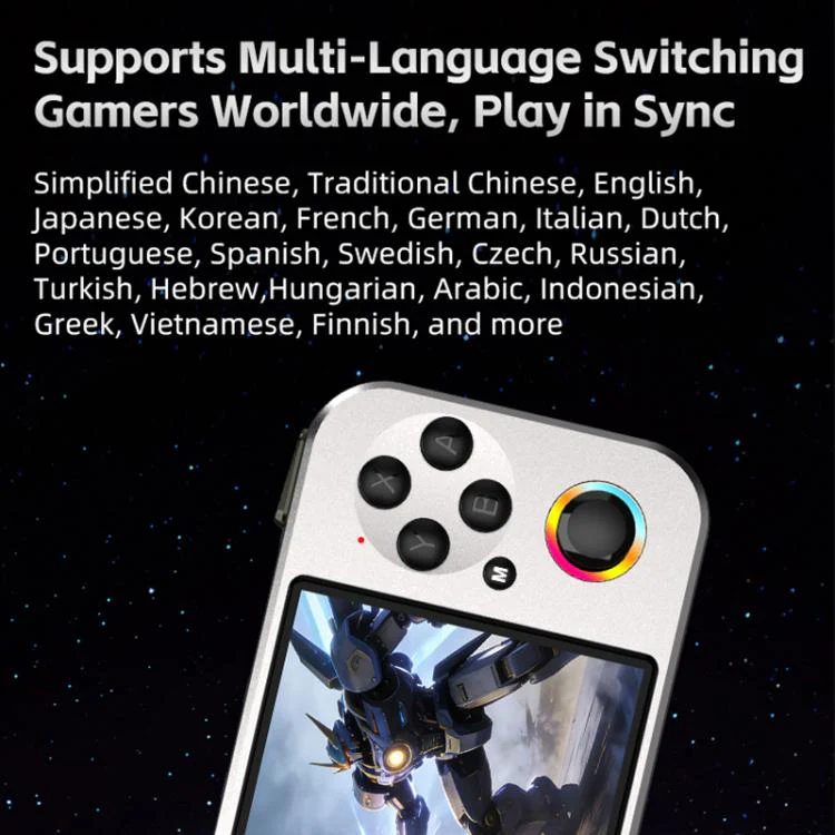 G36 4.5-inch IPS OLED Handheld Game Console Supports 23+ Emulators, External TF card:16G(Gold) - Image 7