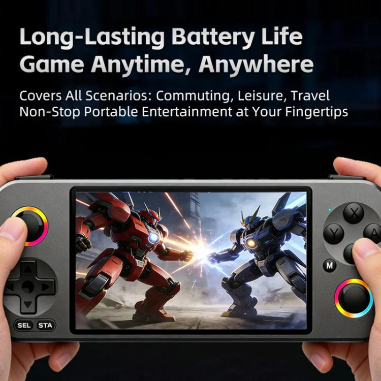 G36 4.5-inch IPS OLED Handheld Game Console Supports 23+ Emulators, External TF card:16G(Gold) - Image 9
