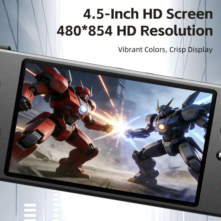 G36 4.5-inch IPS OLED Handheld Game Console Supports 23+ Emulators, External TF card:16G(Silver) - Image 4