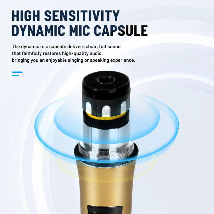 G4D 4-Channel Multi-function Professional Bluetooth Mixer with Amplifier & Microphone, Type:Rechargeable Microphone(UK Plug) - Image 7