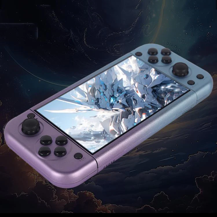 G50V 5-inch True-color Handheld Game Console Supports 19+ Emulators, External TF card:64G(Blue) - Image 2