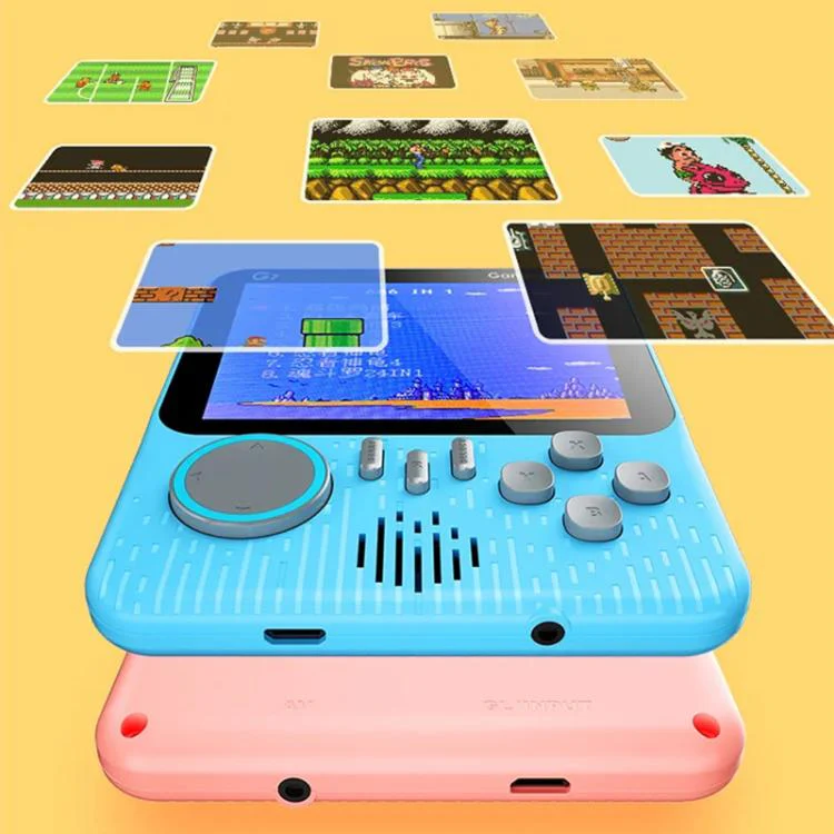 G7 3.5 inch Screen Portable Retro Nostalgic Games Console Built-in 666 Games, Model:Single(Green) - Image 4
