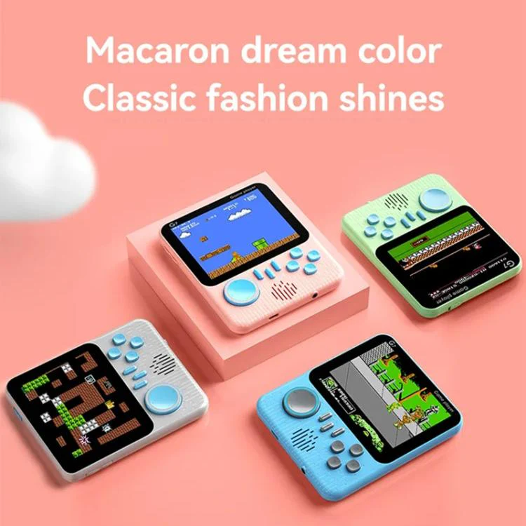G7 3.5 inch Screen Portable Retro Nostalgic Games Console Built-in 666 Games, Model:Single(Grey) - Image 8