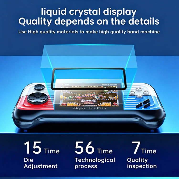 G9 3.0 inch Screen Portable Retro Handheld Video Game Console Built-in 600 Games, Model:Single(Red) - Image 9