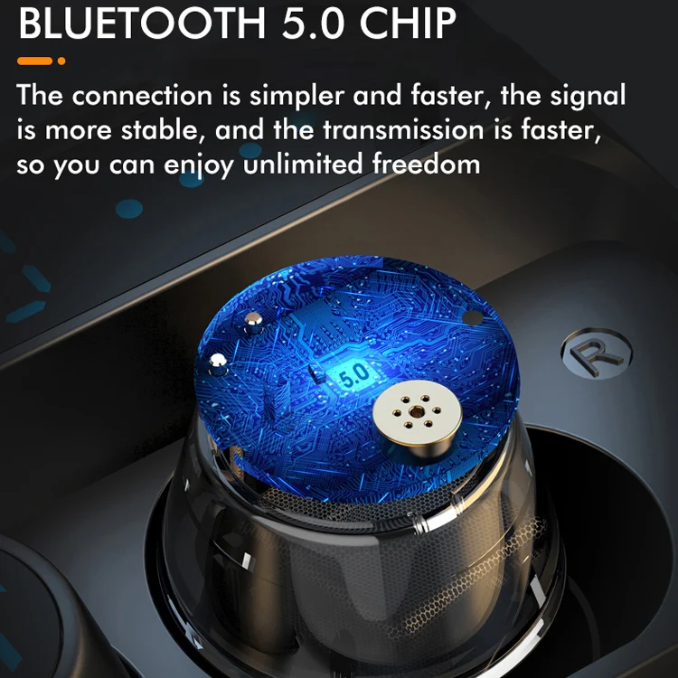 Galante S15 Bluetooth 5.0 True Wireless Bluetooth Earphone with Charging Box (White) - Image 15