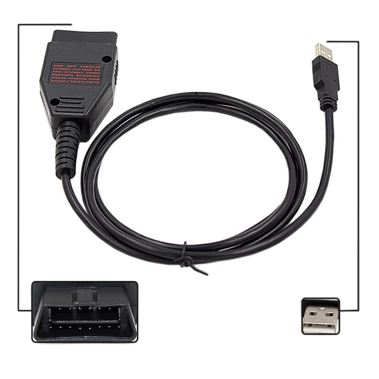 Galletto 1260 ECU Chip Tuning Interface Galletto Flasher Car Diagnostic Cable for Volkswagen / Audi / Skoda - Image 5