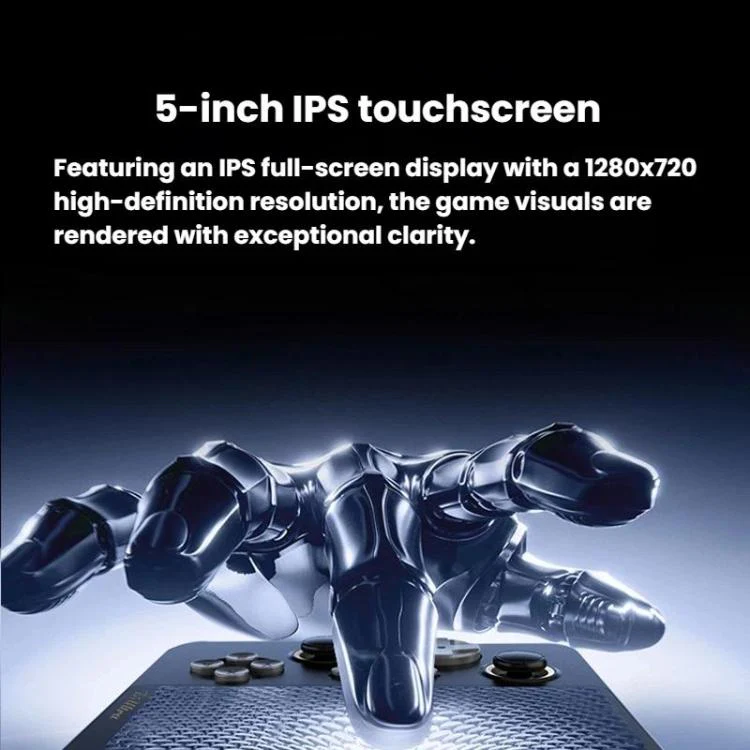 GAMEMT E5 Ultra 5 Inch HD IPS Touchscreen Android Gaming Handheld, Spec: 64G(Grey) - Image 4