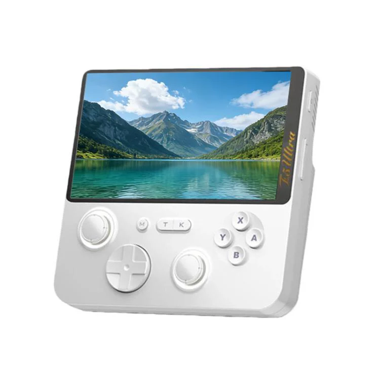 GAMEMT E5 Ultra 5 Inch HD IPS Touchscreen Android Gaming Handheld, Spec: 64G(White)