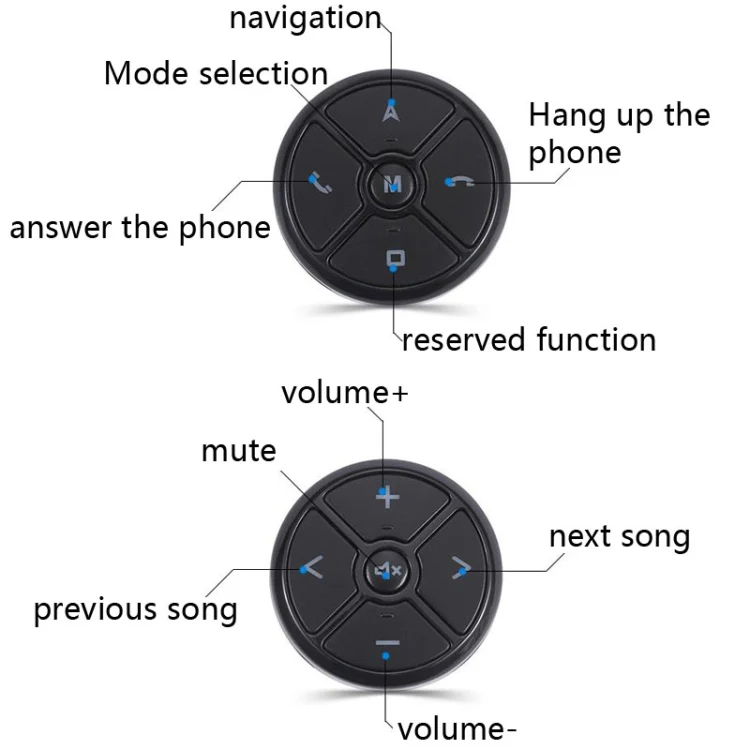 General Car Wireless DVD GPS Navigation Steering Wheel Button(10 Button Without Light) - Image 4