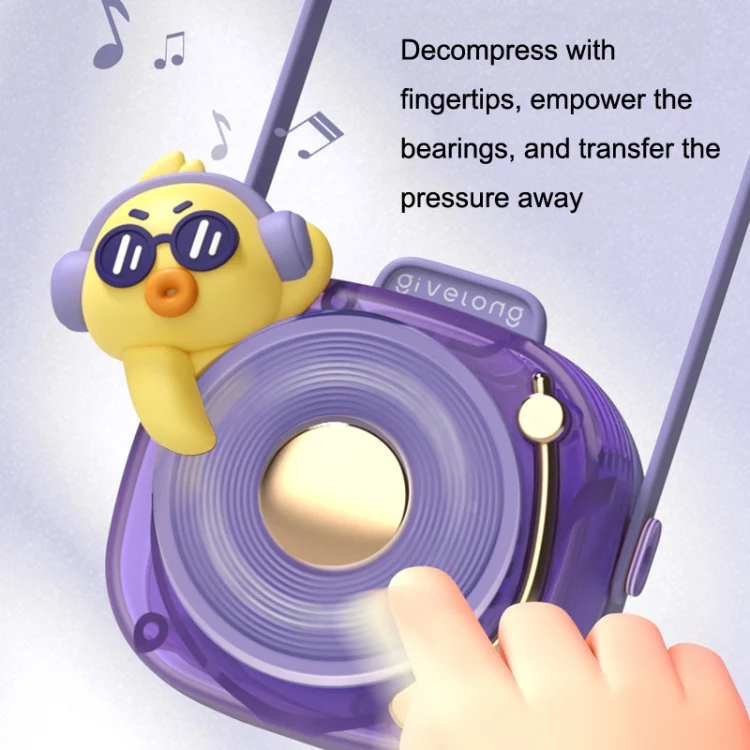 GL120-123 Hanging Neck Fan Summer Handheld USB Portable Mini Fan(Blue) - Image 4