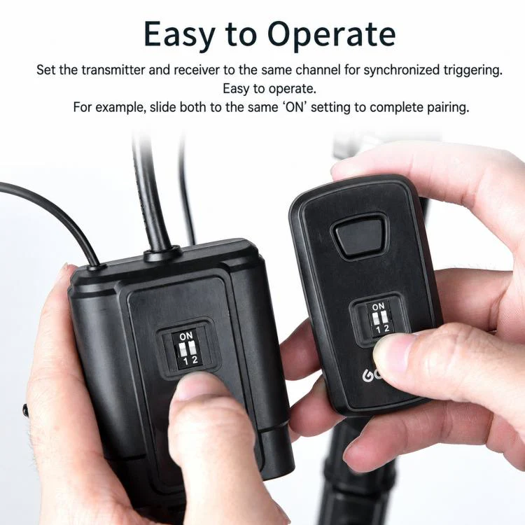 Godox DM16 Camera Flash Sync Universal Wireless Trigger For DSLR Cameras, Spec: Receiver - Image 3