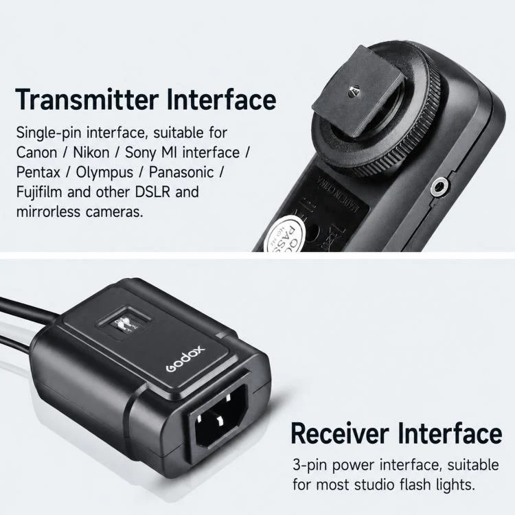 Godox DM16 Camera Flash Sync Universal Wireless Trigger For DSLR Cameras, Spec: Transmitter - Image 10