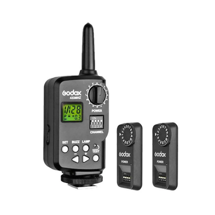 Godox FT16-S Transmitter+2 Receiver Studio Light Camera Flash Trigger