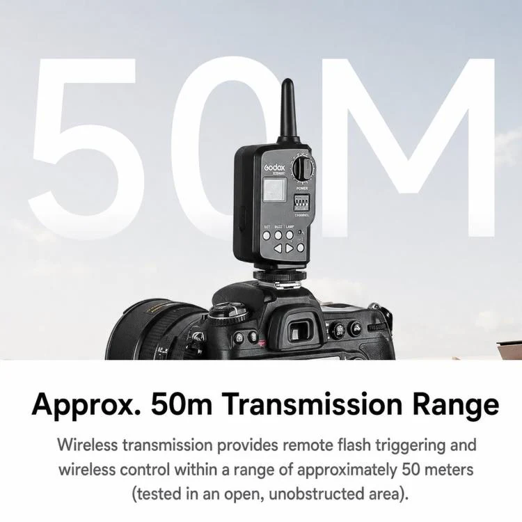 Godox FT16 Transmitter+Receiver Studio Light Camera Flash Trigger - Image 3