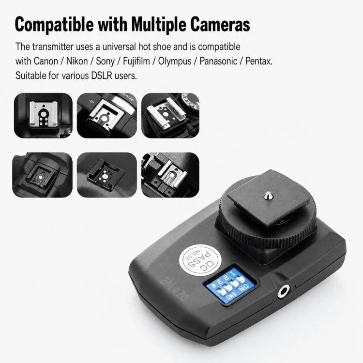 Godox RT16 Flash Trigger Studio Light Photography Light DSLR Camera Remote Control Wireless Sync Trigger, Spec: Receiver - Image 3