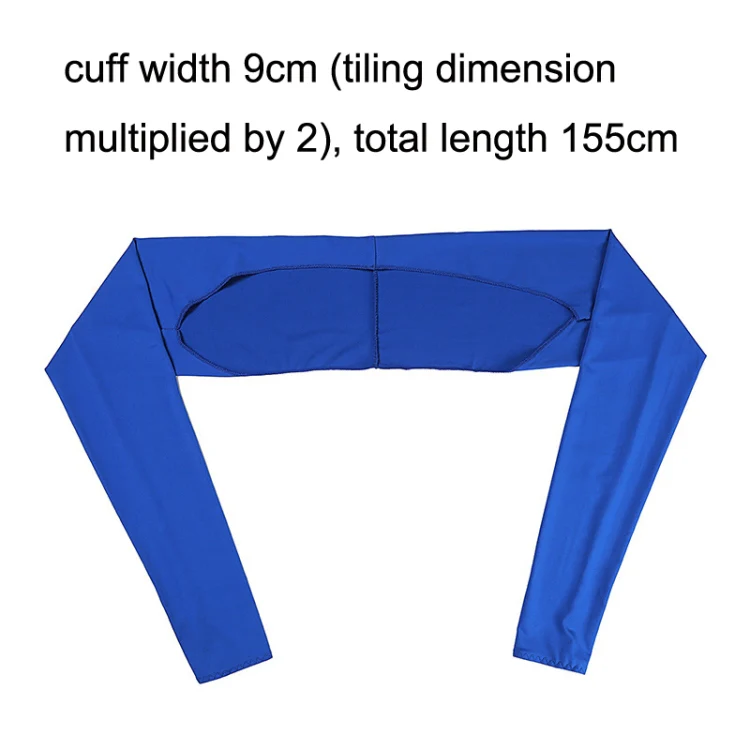 Golf Sunscreen Shawl Sleeves Outdoor Sports Cycling Ice Silk One Word Raglan Sleeves, Size: One Code(Beige) - Image 5