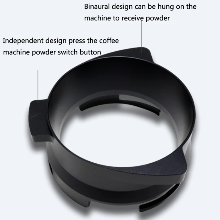 GOP8954 Alloy Coffee Powder Receiving Ring For Breville 8 Series(Black) - Image 4