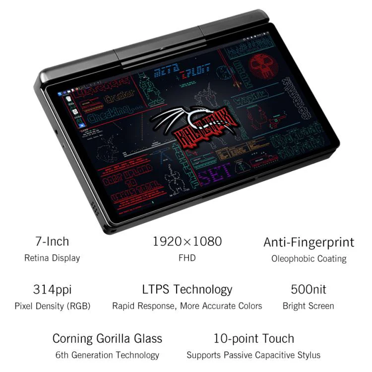 GPD MicroPC 2 Handheld Gaming PC, 16GB+512GB, 7 inch Windows 11 Pro Intel Core i3-N300, AU Plug - Image 12