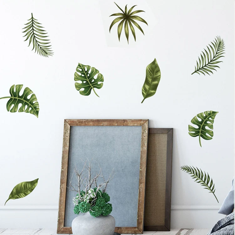 Green Leaf Kindergarten Environment Layout Decorative Wall Stickers(FX-F012) - Image 4
