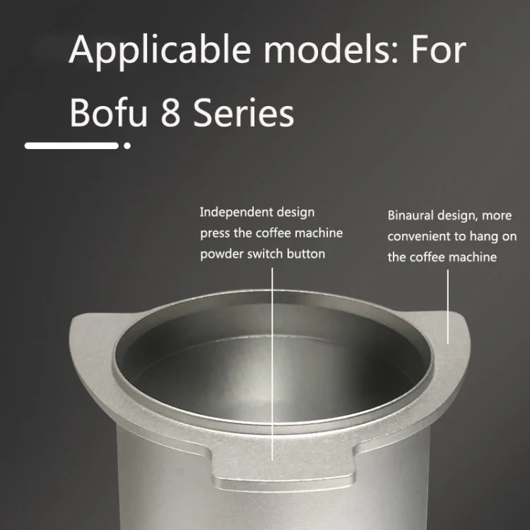 GT-1 Alloy Coffee Powder Receiving Cup For Breville 8 Series(Black) - Image 6