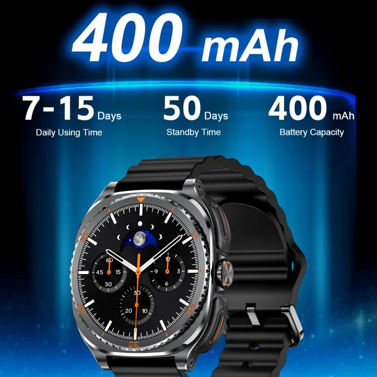 GT99 1.53-inch Display 2-in-1 Smart Sports Watch TWS Bluetooth Earphones(Silver Orange) - Image 20