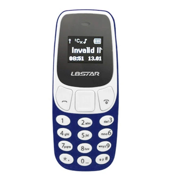 GTStar BM10 Mini Mobile Phone, Hands Free Bluetooth Dialer Headphone, MP3 Music, Dual SIM, Network: 2G(Dark Blue) - Image 2