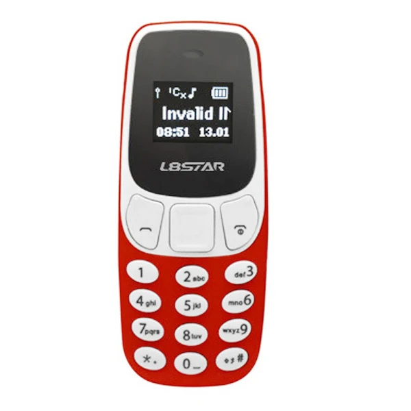 GTStar BM10 Mini Mobile Phone, Hands Free Bluetooth Dialer Headphone, MP3 Music, Dual SIM, Network: 2G(Red) - Image 2