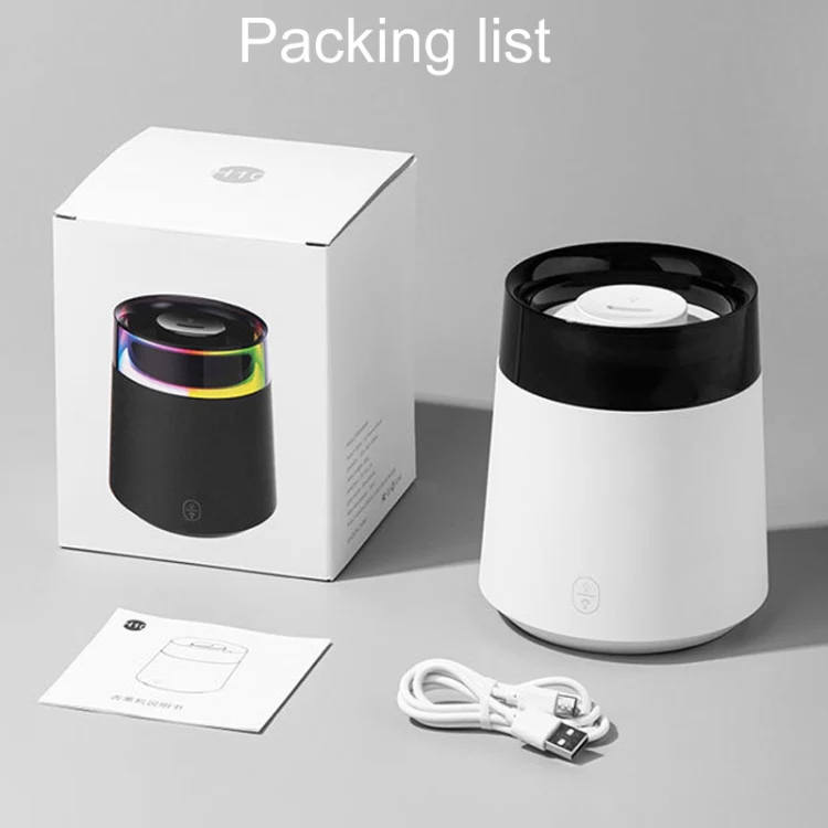 H10 Home Portable Office Aromatherapy Diffuser Running Horse Night Light Large Fog Humidifier(Black) - Image 10