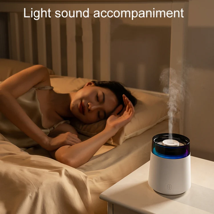 H10 Home Portable Office Aromatherapy Diffuser Running Horse Night Light Large Fog Humidifier(Black) - Image 8