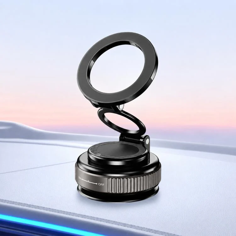 H28 360-Degree Rotating Foldable Car Phone Holder(Black)