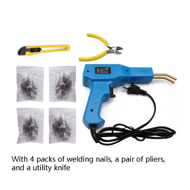 H50 Car Bumper Crack Repair Welding Machine Plastic Welding Nail Artifact,  UK Plug(Blue) - Image 10