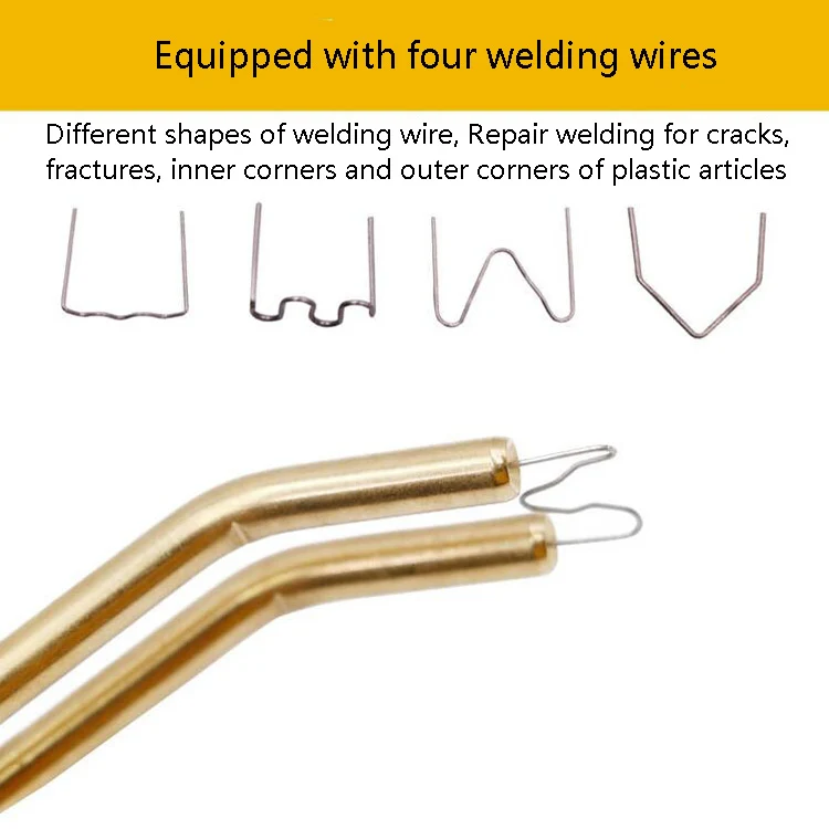 H50 Car Bumper Crack Repair Welding Machine Plastic Welding Nail Artifact, US Plug(Yellow) - Image 8