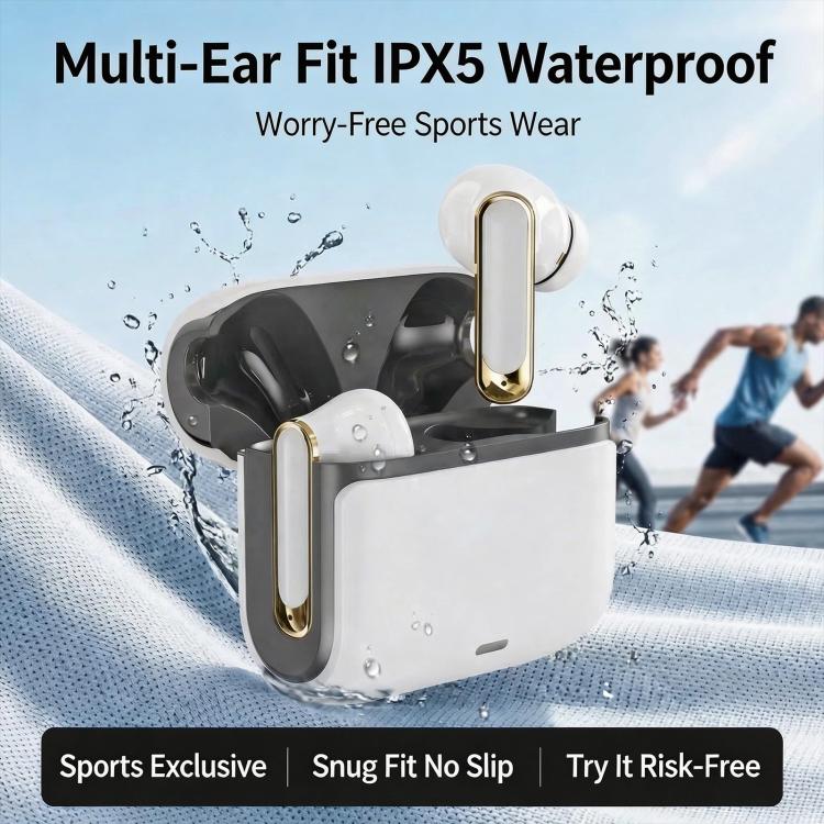 H915A Compact In Ear Wireless Bluetooth Earphone(White) - Image 7