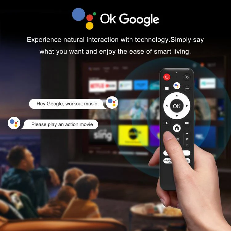 H96Max 8K UHD Android 14 Smart TV Box with Remote Control, 4GB+128GB, Allwinner H728 Octa-Core(UK Plug) - Image 7