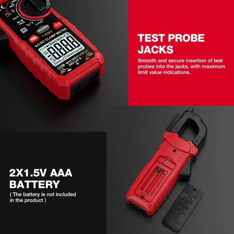 HABOTEST HT207B Multifunctional Digital Clamp Multimeter - Image 15