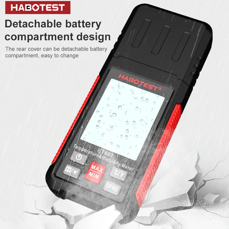 HABOTEST HT607 Portable Handheld Temperature Humidity Tester - Image 3