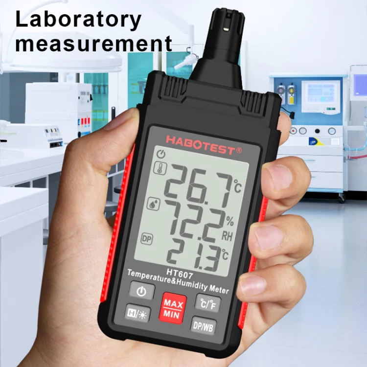 HABOTEST HT607 Portable Handheld Temperature Humidity Tester - Image 8