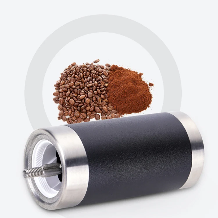 Hand Crank Coffee Machine Manual Pepper Mill Grinder(Mid Black) - Image 6