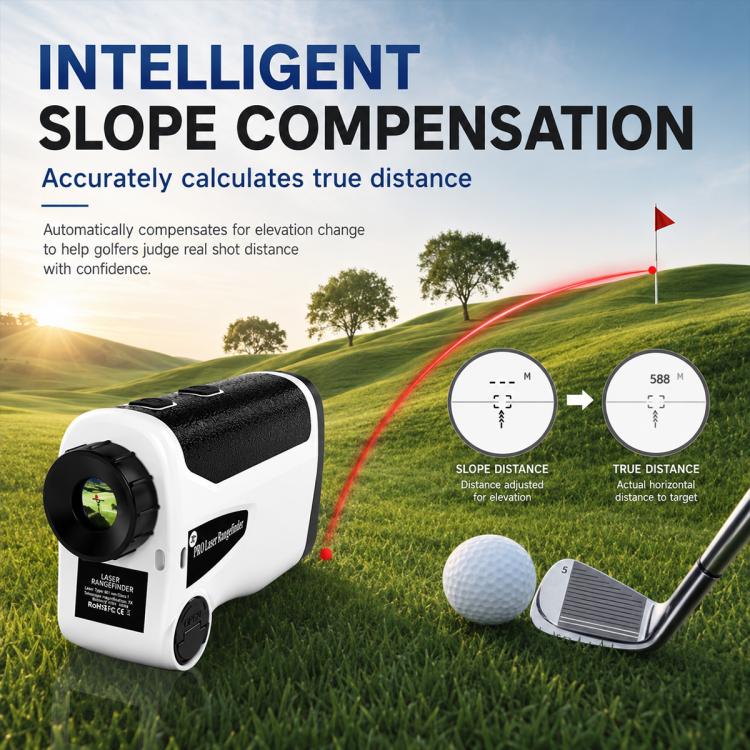 Handheld HD Laser Speedometer Rangefinder Distance Meter, Measuring Distance:1000m(White) - Image 15
