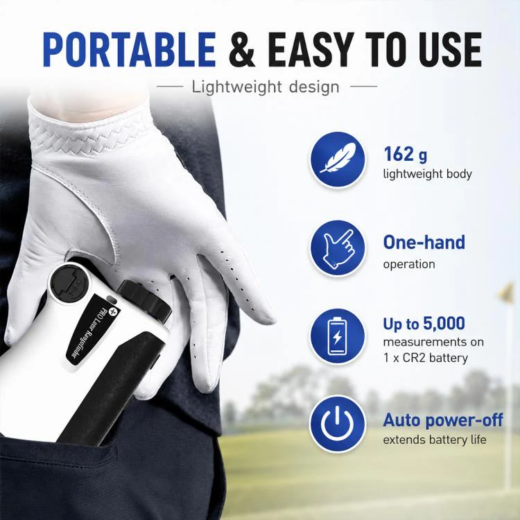 Handheld HD Laser Speedometer Rangefinder Distance Meter, Measuring Distance:400m(White) - Image 16