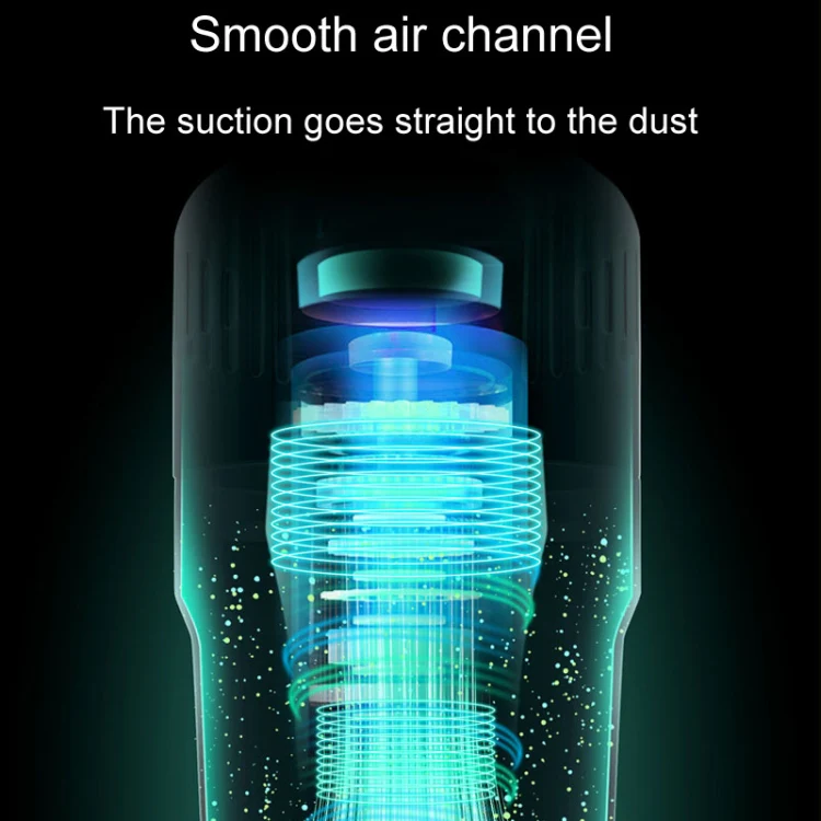 Handheld Household Vacuum Cleaner Car Small Powerful Dust Extractor, Model: Wireless Standard - Image 17