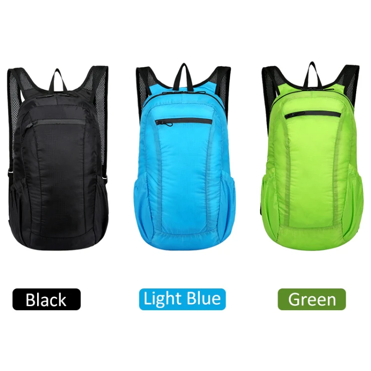 HAWEEL Portable Foldable Waterproof Backpack Folding Bag (Green) - Image 8